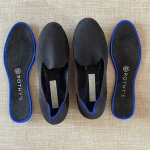 Black Rothy’s loafers